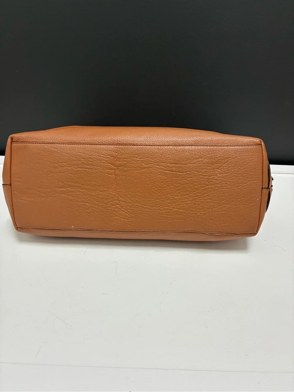 Tory Burch Pebbled Leather Tote Bag